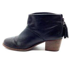 Carpe Diem Black Ankle Boots